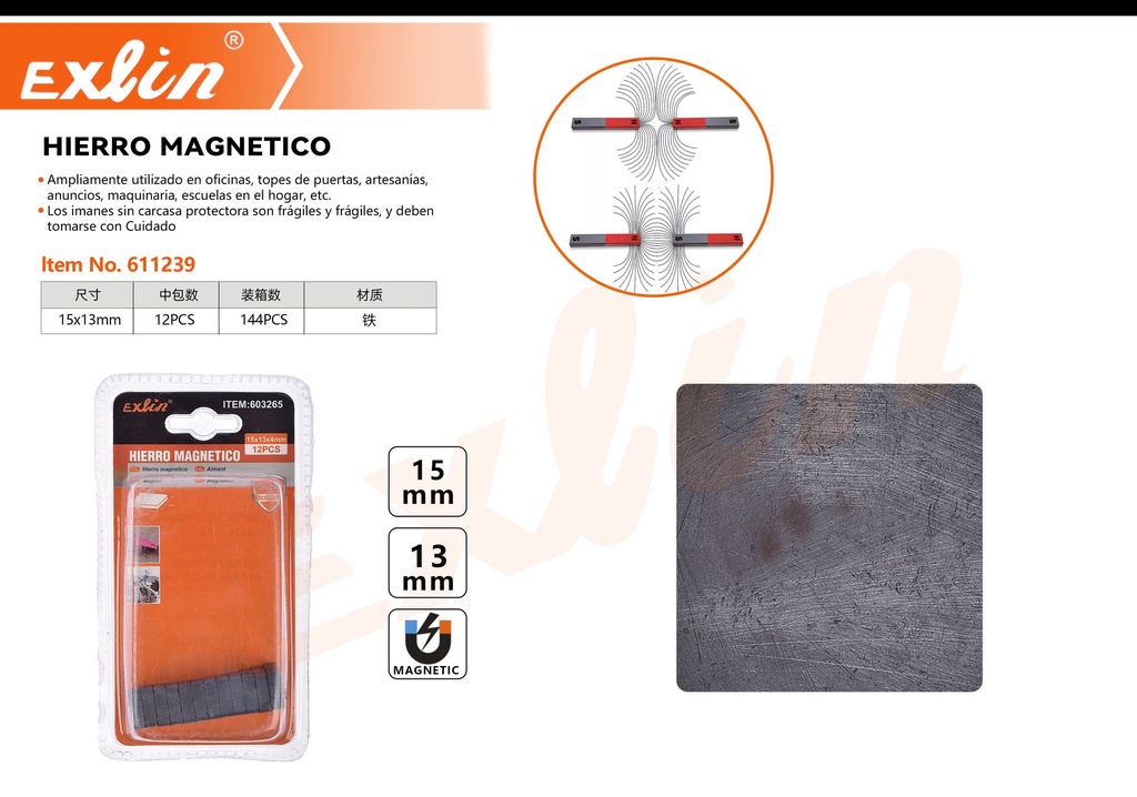 HIERRO MAGNETICO