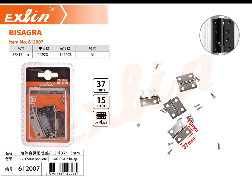 [612007] BISAGRA