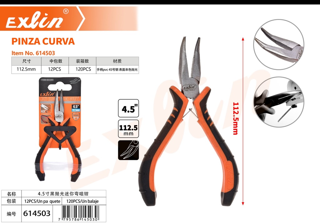 PINZA CURVA