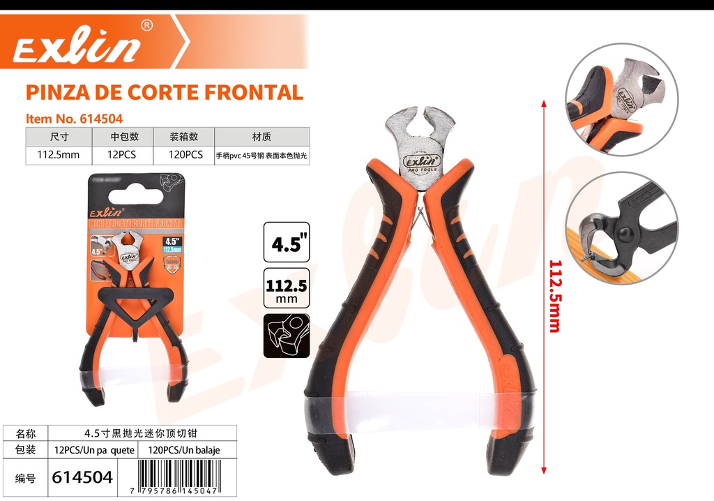 PINZA DE CORTE FRONTAL
