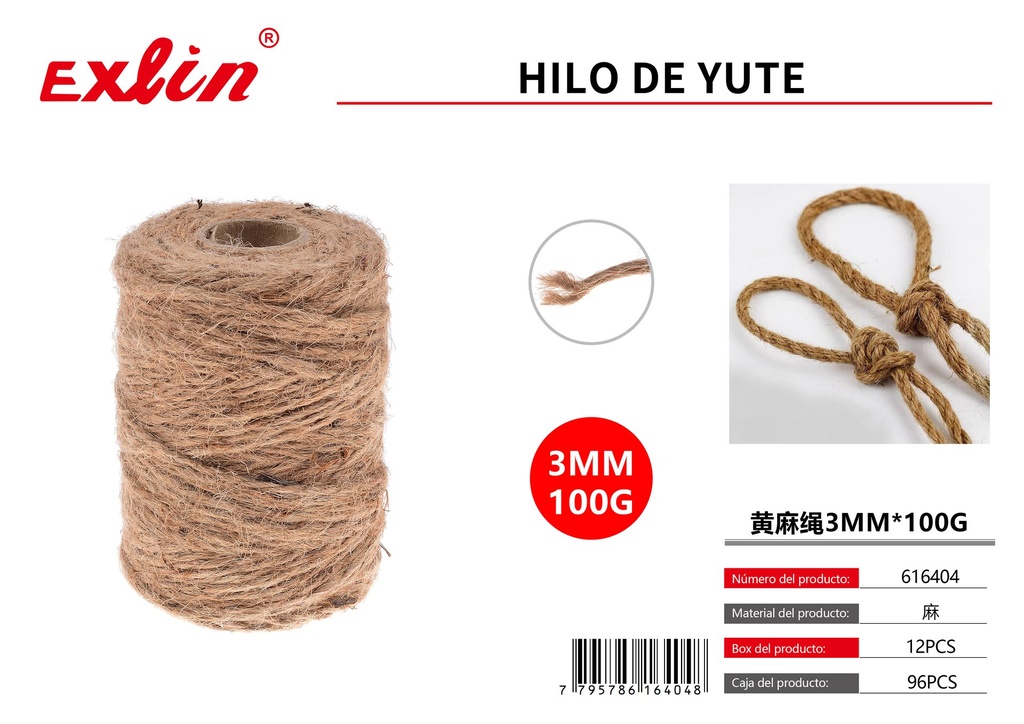 [616404] HILO DE YUTE