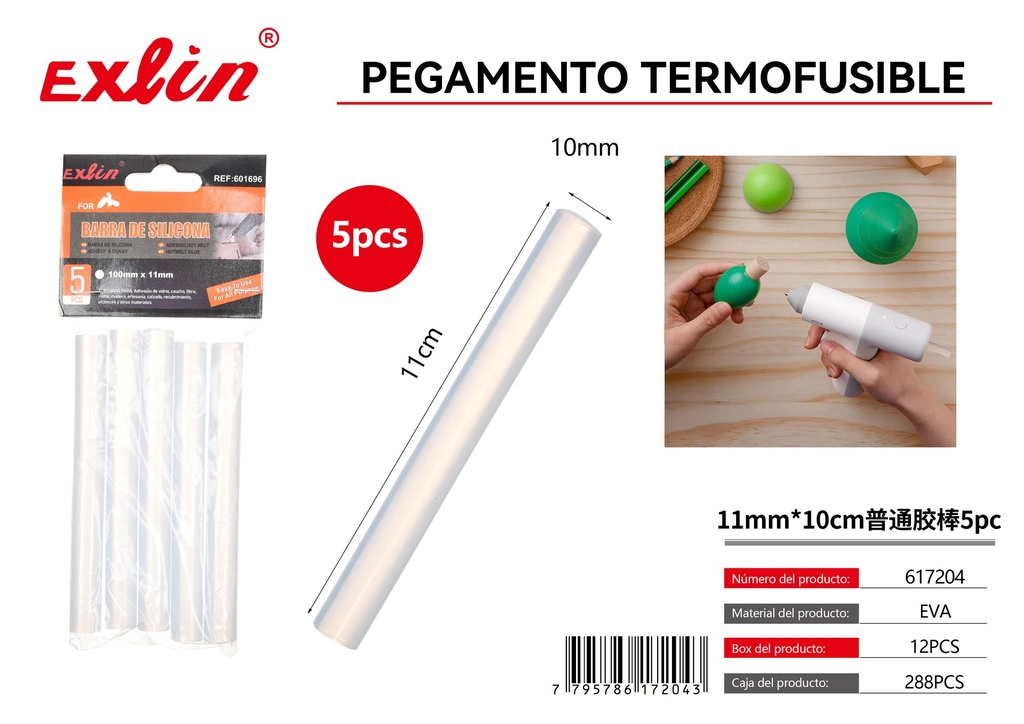 [617204] Pegamento termofusible