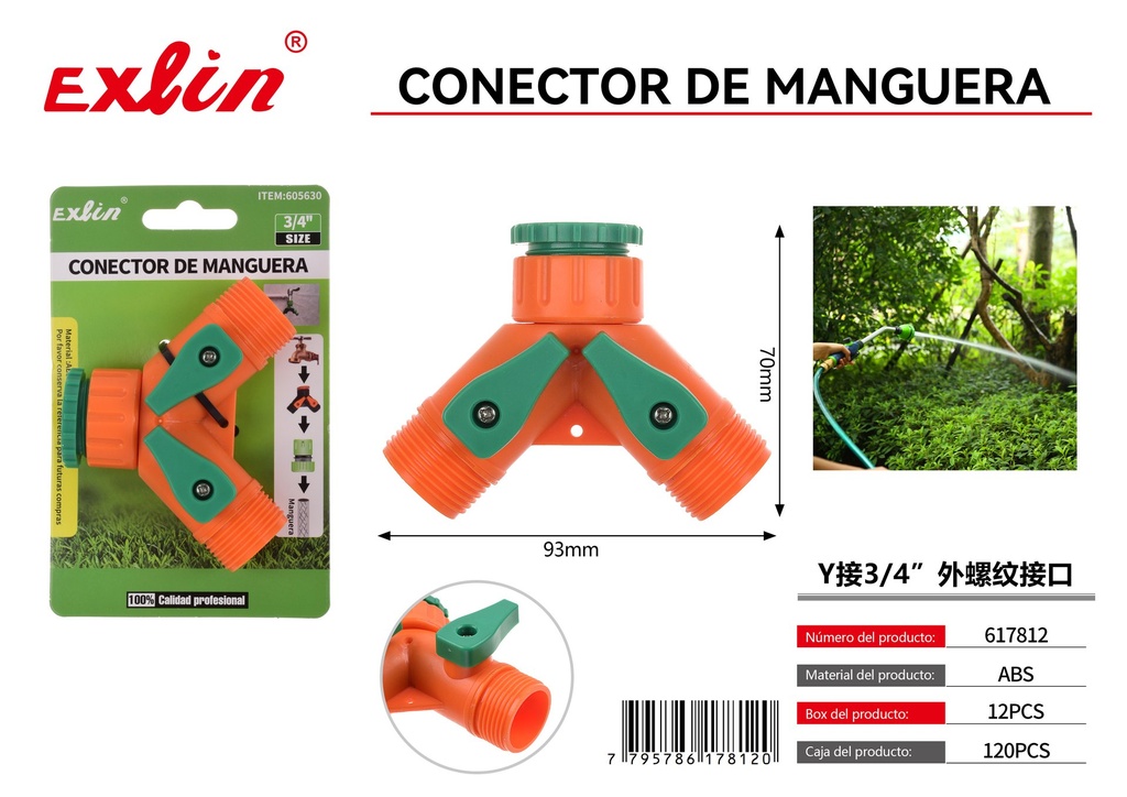 CONECTOR DE MANGUERA