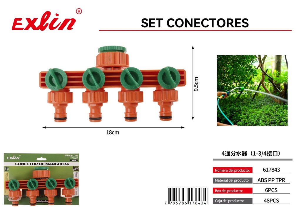 CONECTOR DE MANGUERA