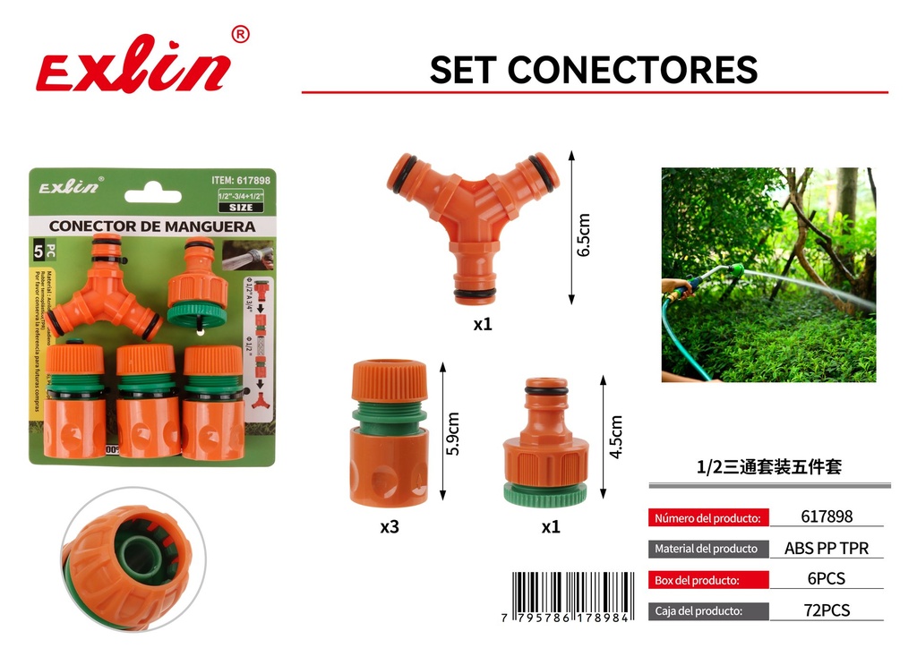 CONECTOR DE MANGUERA