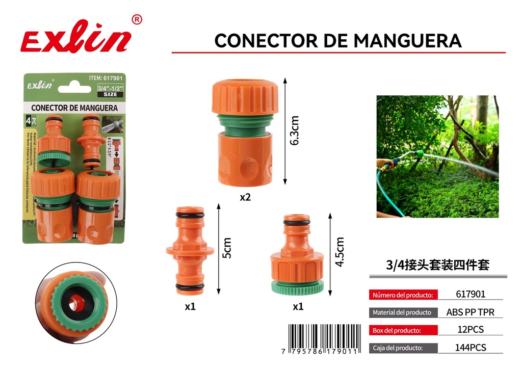 CONECTOR DE MANGUERA
