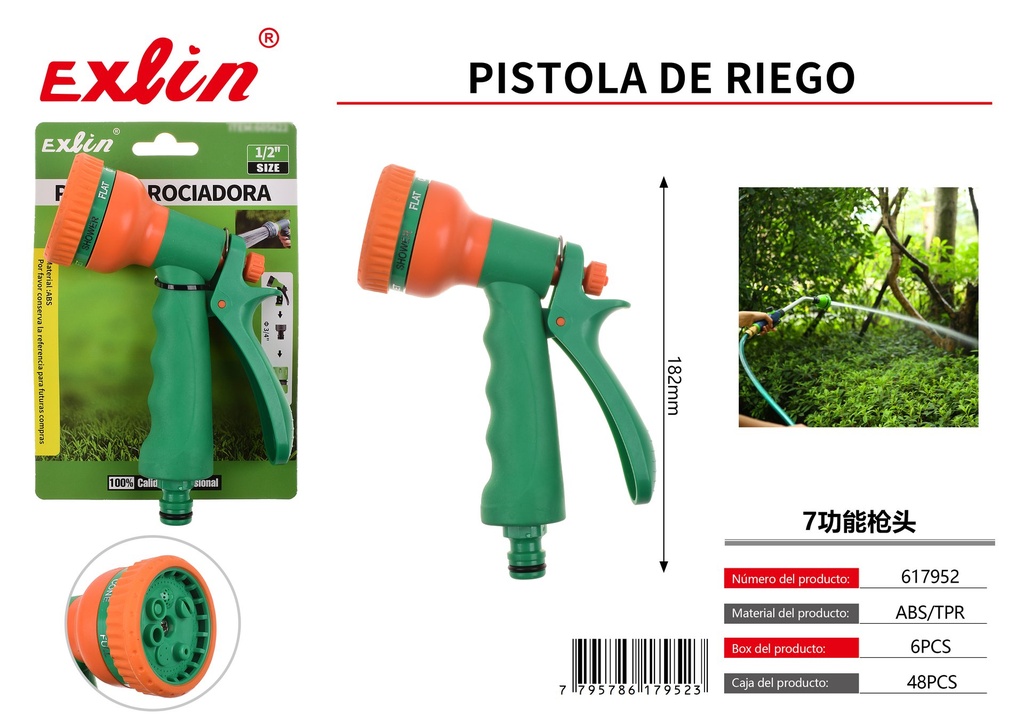 PISTOLA DE RIEGO