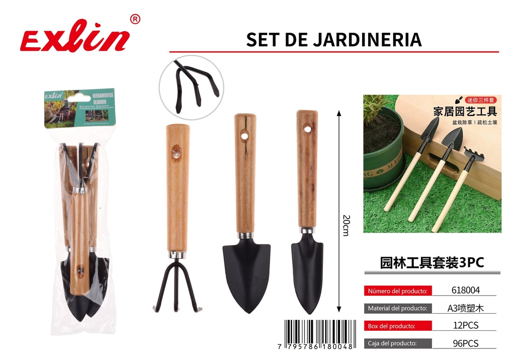 HERRAMIENTAS DE JARDIN