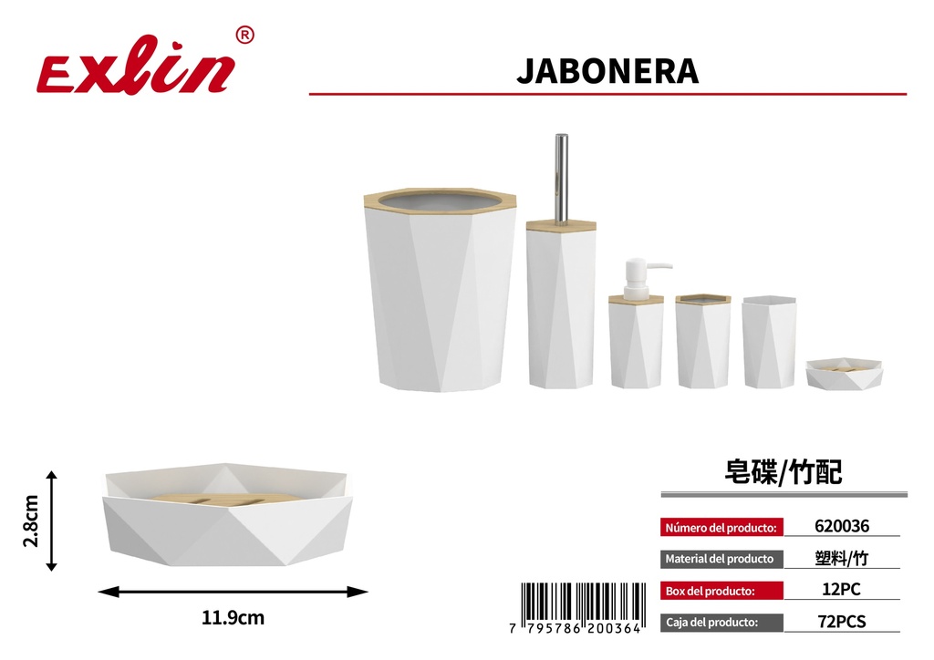 [620036] Bandeja de jabón