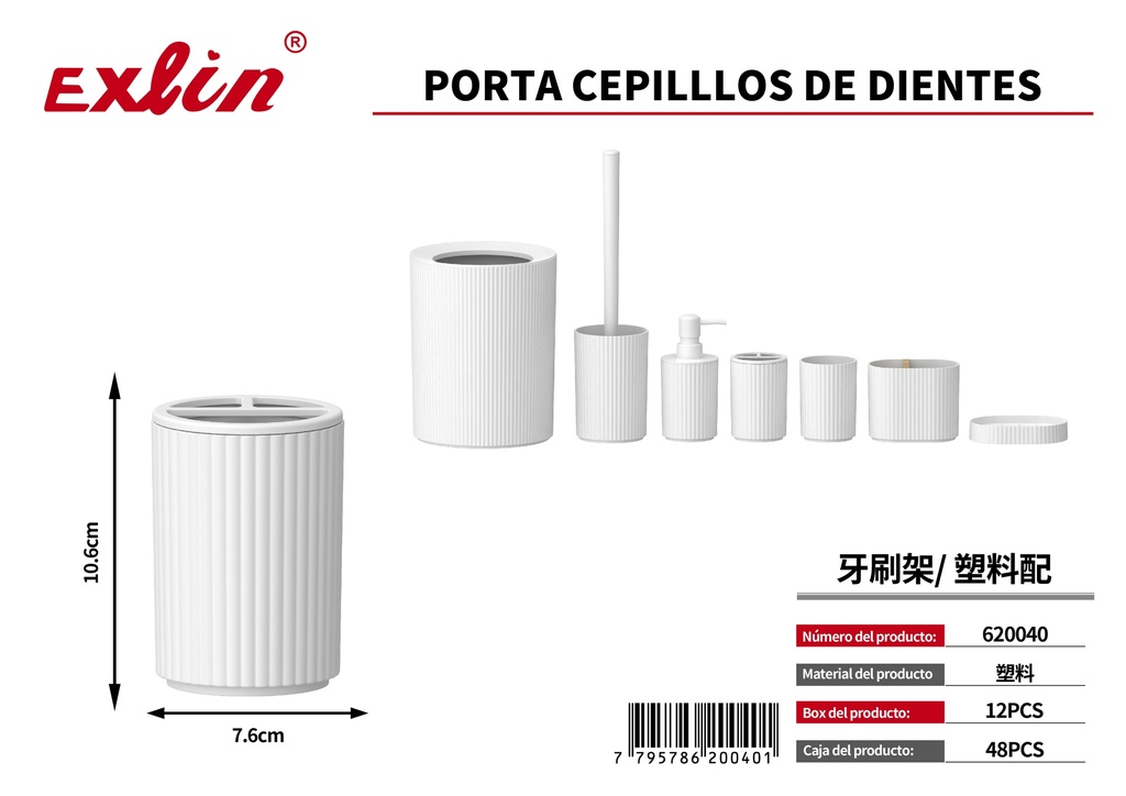 Estante de cepillo de dientes