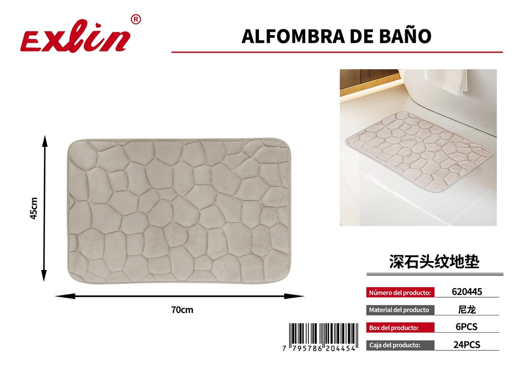 Non-slip pad for bathroom