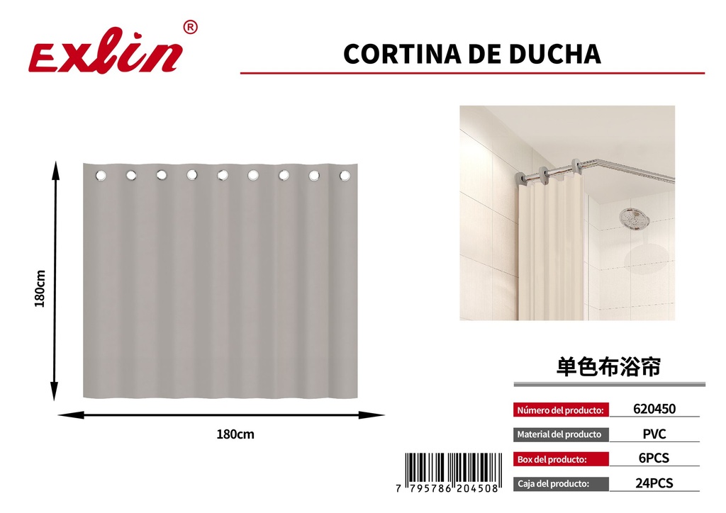 [620450] Cortina de baÑo