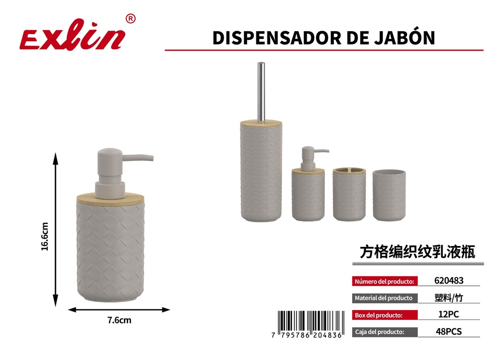 [620483] DISPENSADOR DE JABóN LíQUIDO