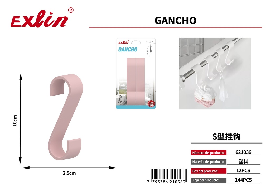 [621036] Gancho de almacenamiento