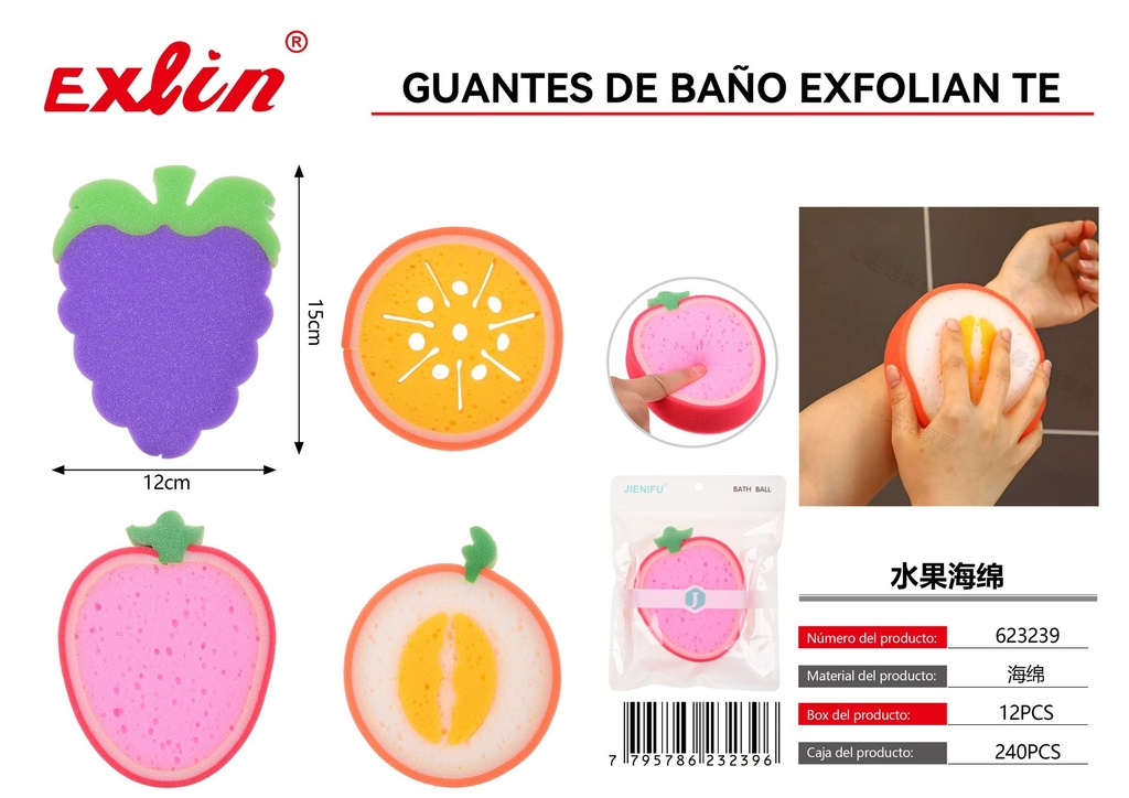 Esponja de baÑo