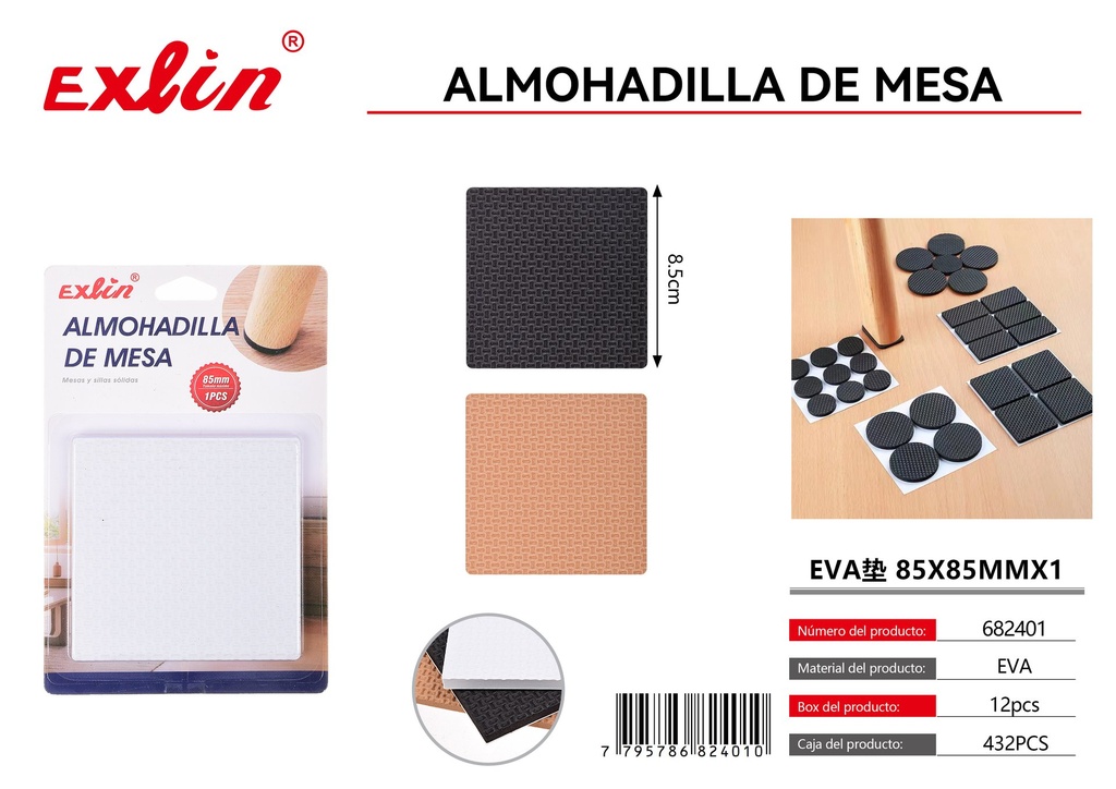 [682401] Almohadilla de esquina de Mesa