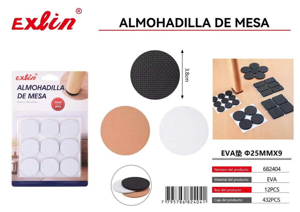 [682404] Almohadilla de esquina de Mesa