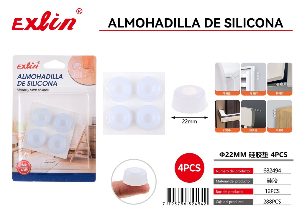 [682494] Almohadilla de silicona