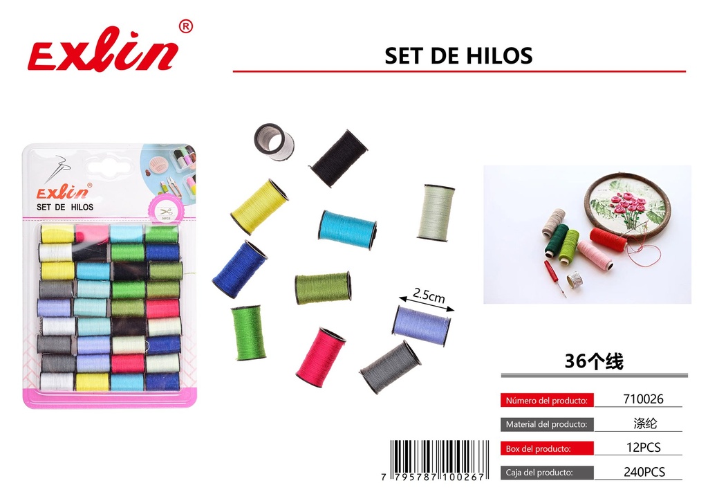 [710026] SET DE HILOS