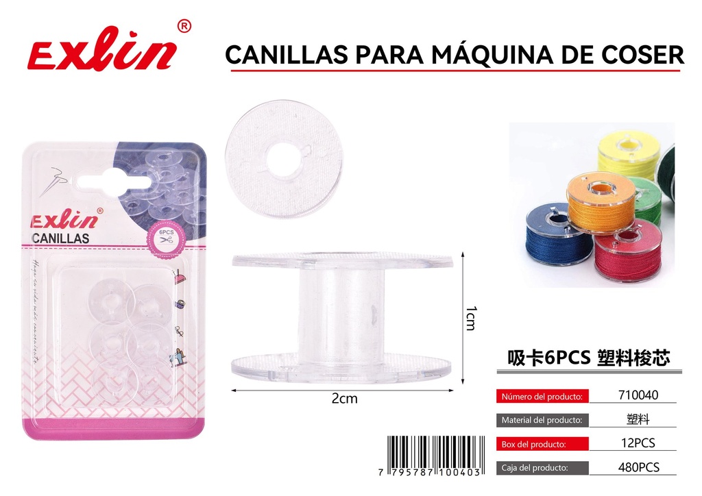 [710040] SEWING MACHINE BOBBINS