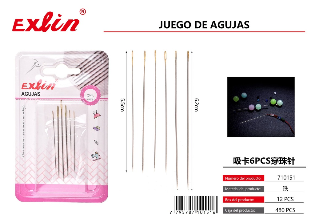 [710151] JUEGO DE AGUJAS