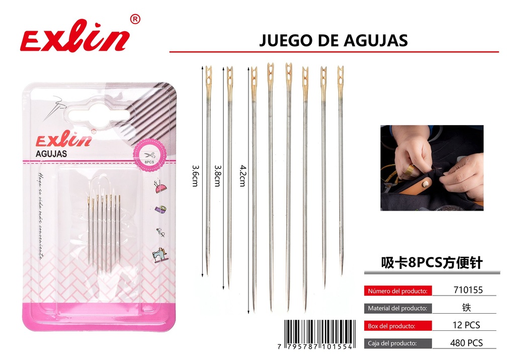 [710155] JUEGO DE AGUJAS