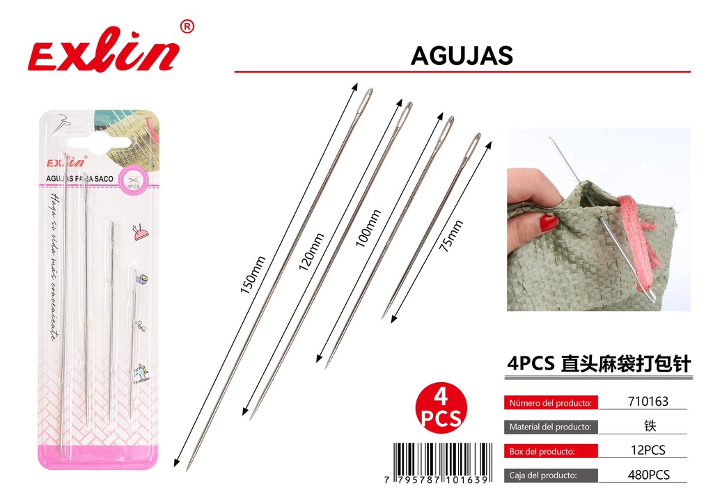 [710163] AGUJAS PARA SACOS