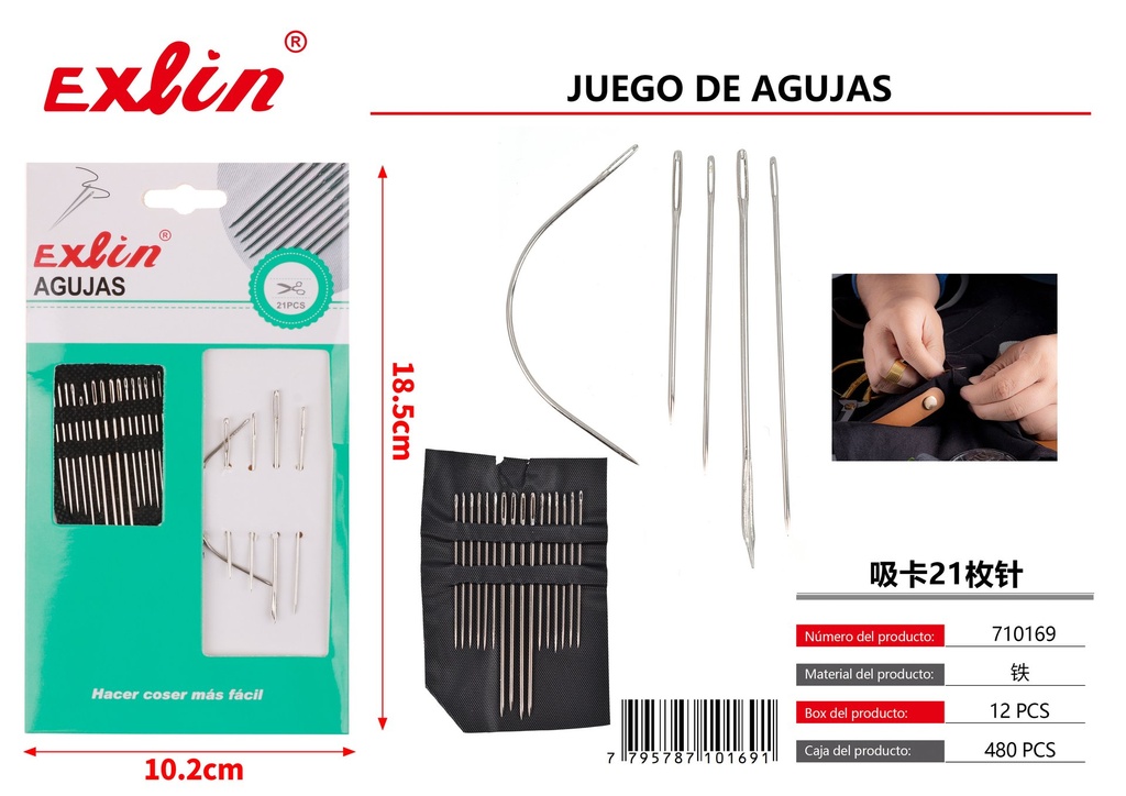 [710169] JUEGO DE AGUJAS