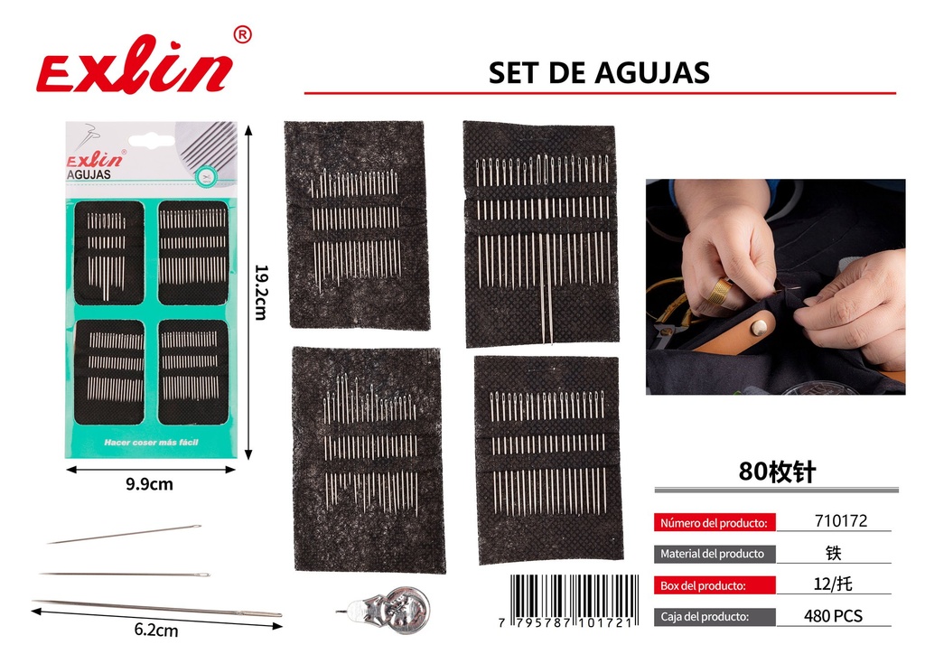 [710172] SET DE AGUJAS