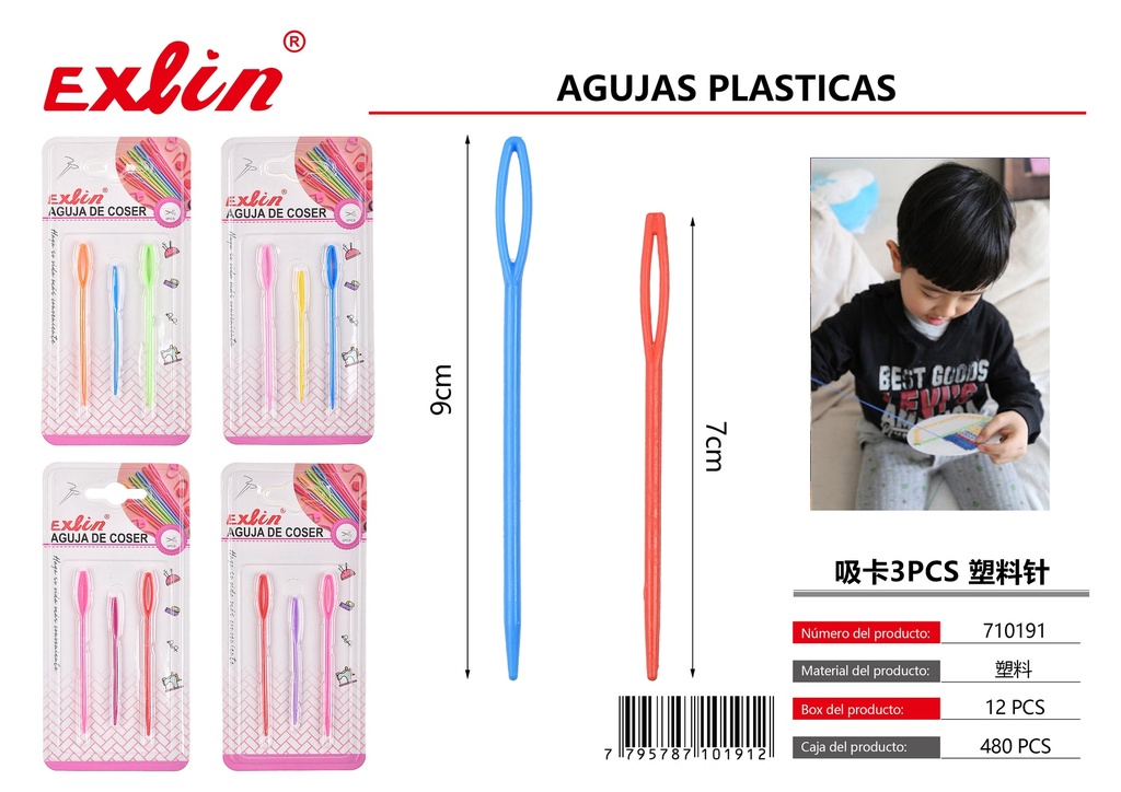 [710191] AGUJAS PLASTICAS