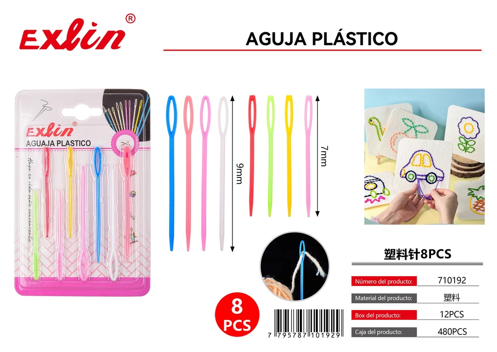 [710192] PLASTIC NEEDLE