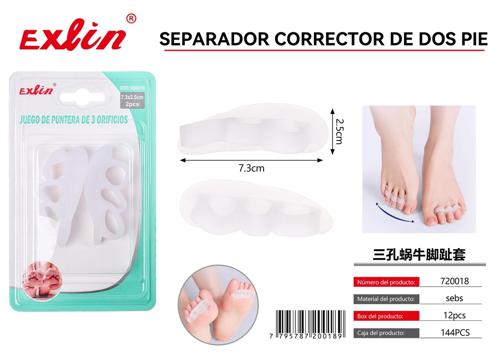TWO-FOOT CONCEALER SPACER