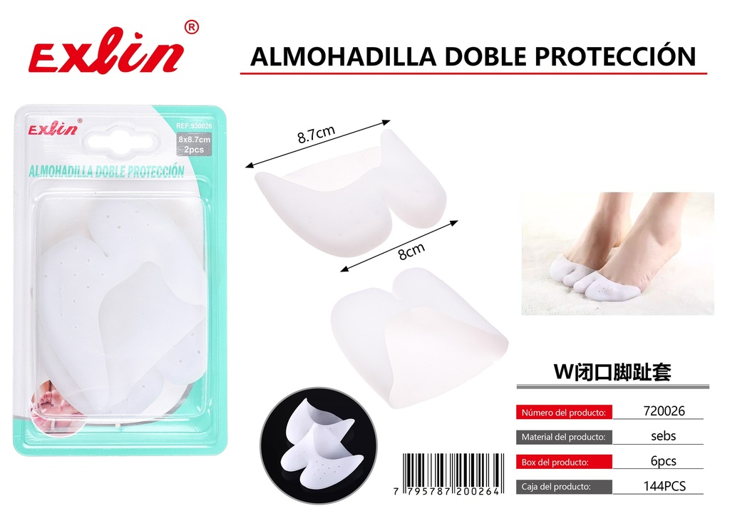 [720026] ALMOHADILLA DOBLE PROTECCIóN
