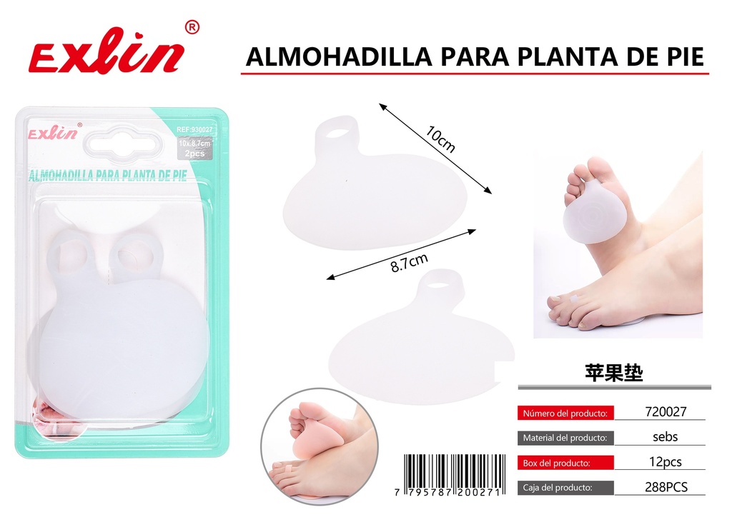 [720027] PAD FOR THE SOLE OF THE FOOT