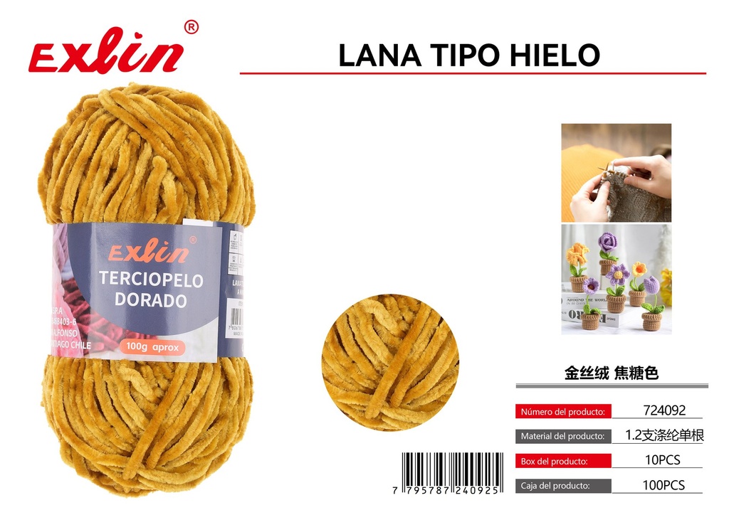 [724092] Terciopelo dorado