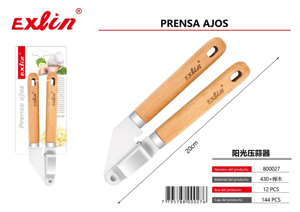 [800027] Prensa ajos