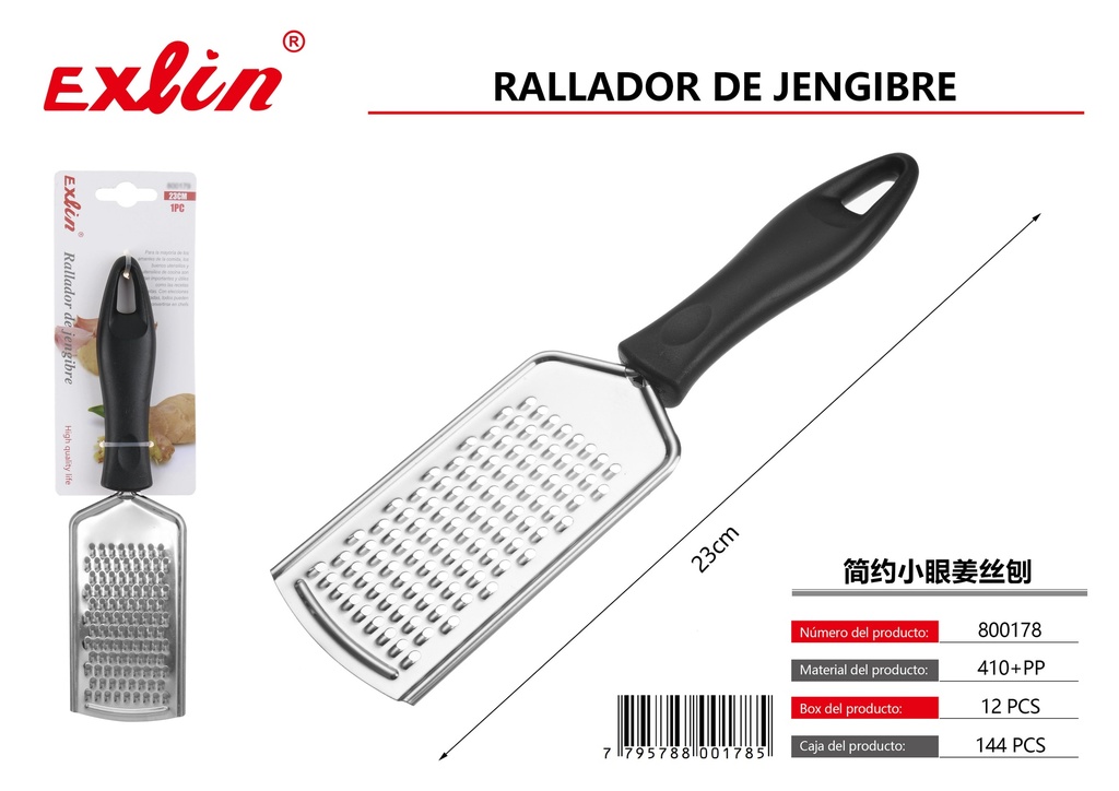 [800178] Rallador de jengibre