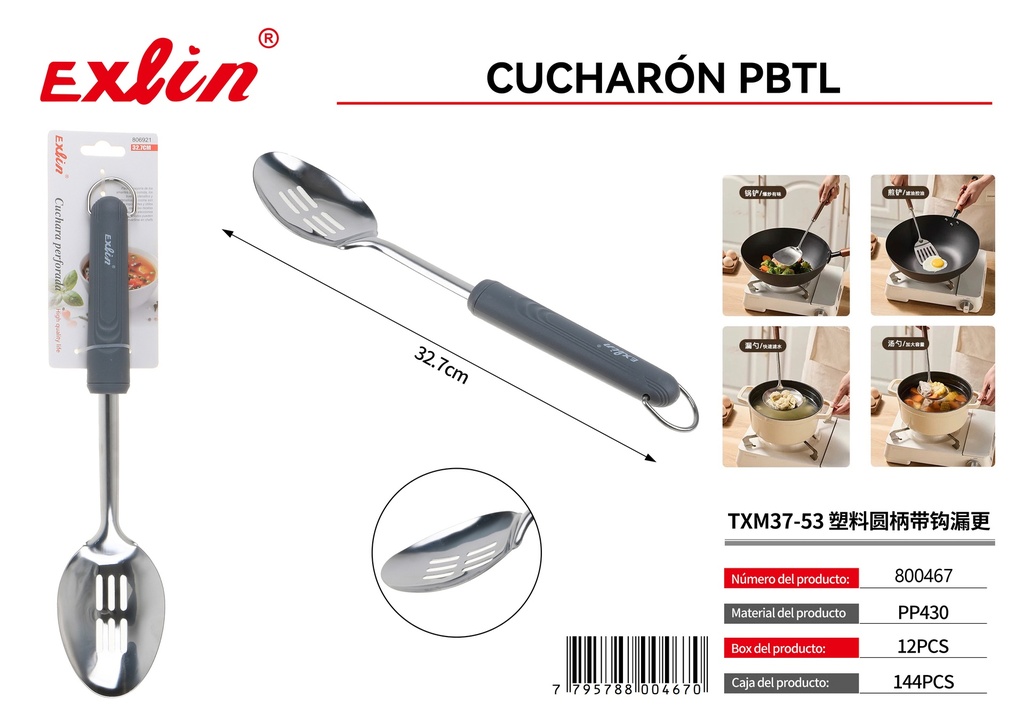 [800467] Perforated spoon