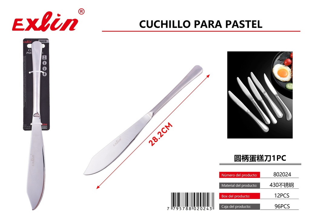 [802024] CUCHILLO PARA PASTEL