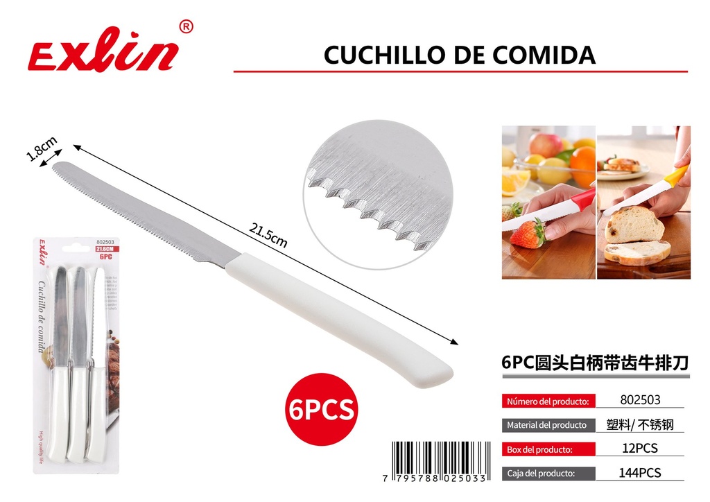 [802503] Cuchillo de comida