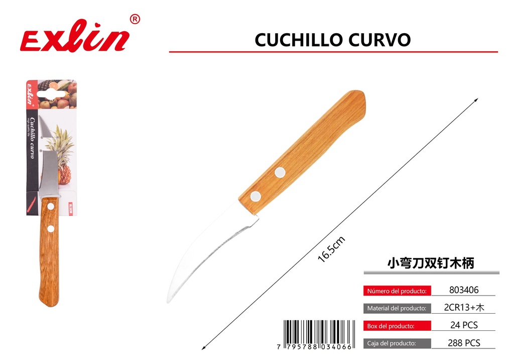 [803406] Curved knife