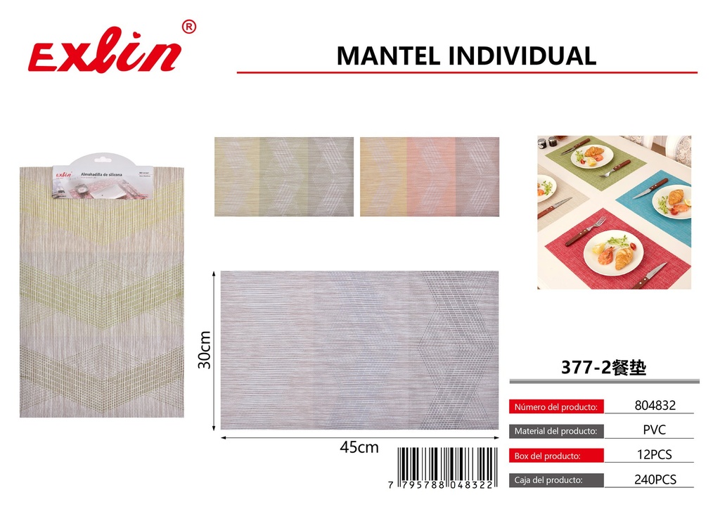 [804832] 377-2 Mantel individual