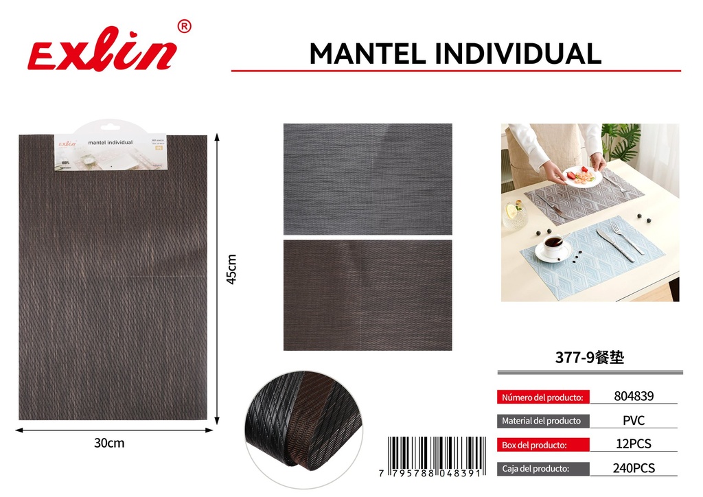 [804839] 377-8 Placemat