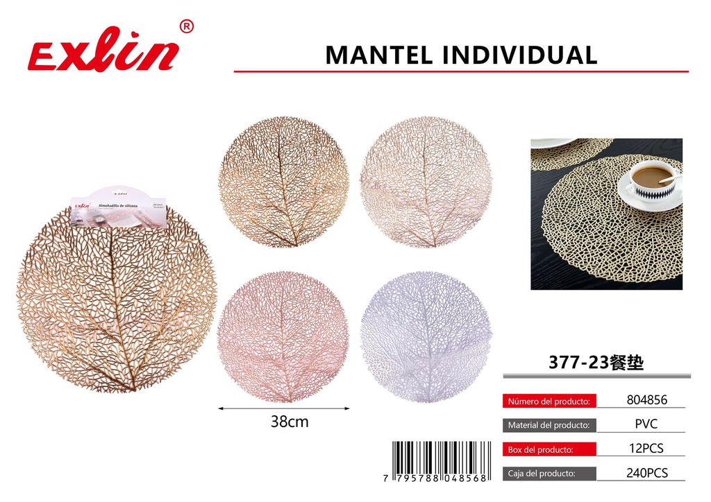 Round placemat
