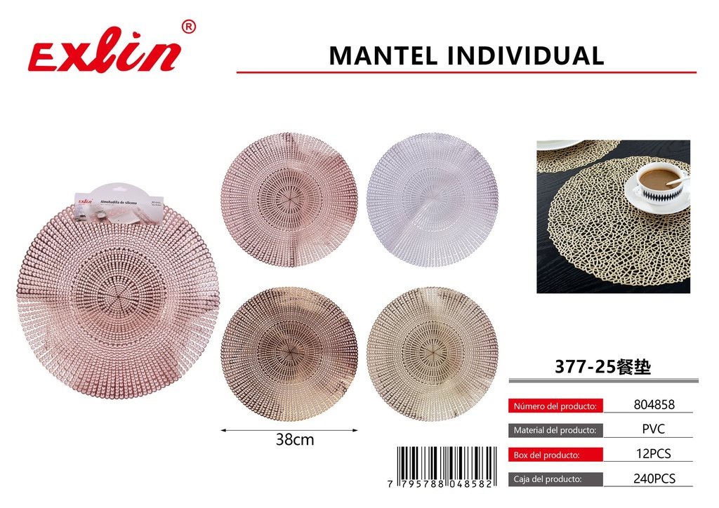 [804858] Round placemat
