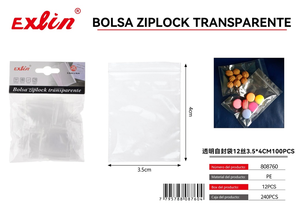 OPP BAG WITH GLUE
