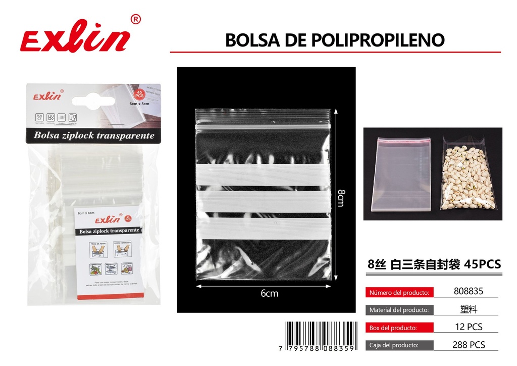 [808835] ZIPLOCK BAG