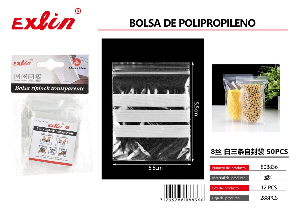 [808836] BOLSA ZIPLOCK