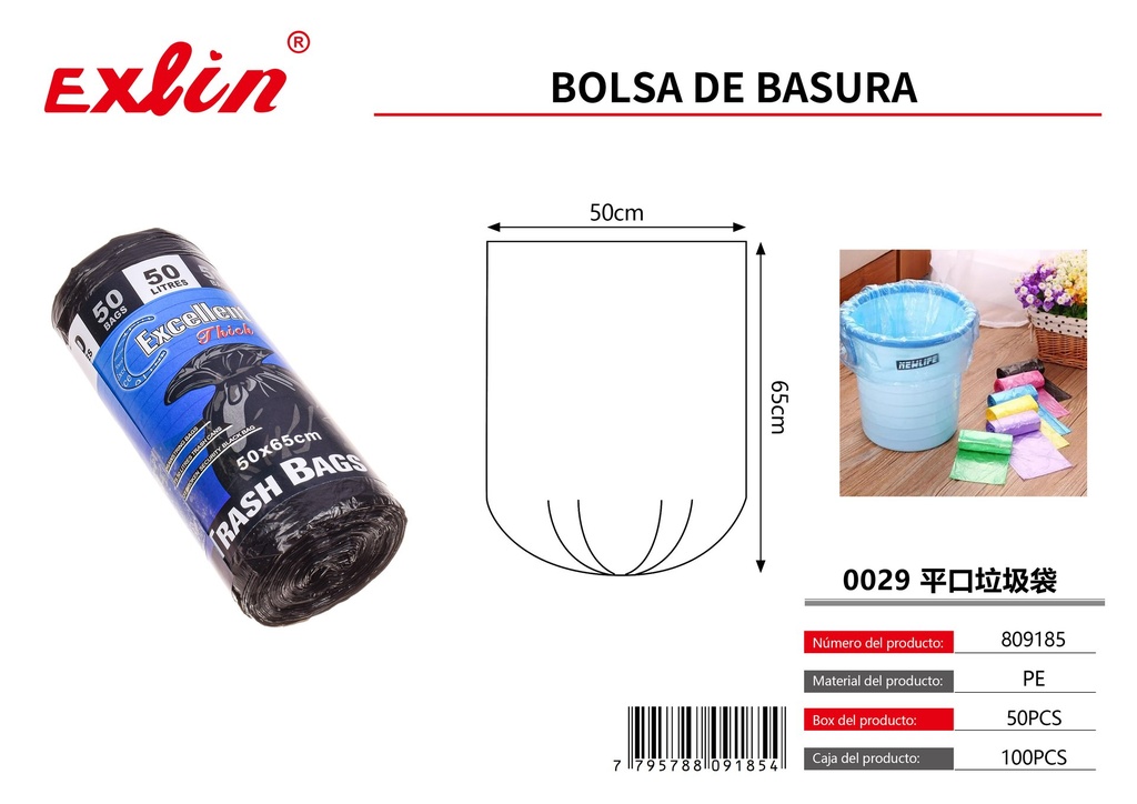 [809185] Bolsa de basura