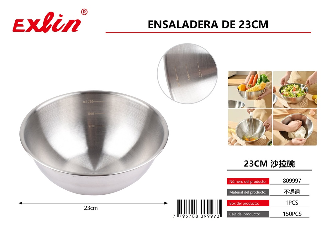 [809997] 23CM salad bowl